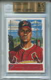 2001 Albert Pujols Topps Gallery ROOKIE RC BGS 9.5 #135 St. Louis Cardinals 8443