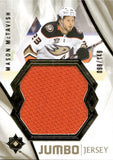 2023-24 Mason McTavish Upper Deck Ultimate Collection JUMBO JERSEY 98/149 #2 Anaheim Ducks