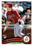 2011 Paul Goldschmidt Topps Update ROOKIE RC #US47 Arizona Diamondbacks 1