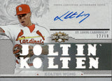 2014 Kolten Wong Topps Triple Threads AUTOGRAPH JERSEY 12/18 AUTO #TTAR-KW1 St. Louis Cardinals
