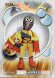 2026 Gonzo Topps Disney Chrome Sapphire WHITE REFRACTOR 20/30 #57 MUPPETS