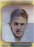 1999 Peyton Manning Topps Stadium Club Chrome EYES OF THE GAME #SCCE25 Indianapolis Colts