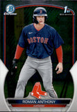2023 Roman Anthony Bowman Chrome Prospects 1ST BOWMAN #BCP-71 Boston Red Sox 2