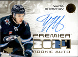 2024-25 Nikita Chibrikov Upper Deck Premier ROOKIE AUTO PATCH 14/15 AUTOGRAPH RC #PRA-NC Winnipeg Jets