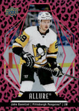 2022-23 Jake Guentzel Upper Deck Allure PINK LEOPARD #41 Pittsburgh Penguins