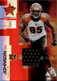 2007 Chad Johnson Donruss Leaf Rookies & Stars LONGEVITY GAME-WORN JERSEY 223/250 #69 Cincinnati Bengals