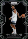 2020-21 Anthony Edwards Panini Prizm ROOKIE RC #258 Minnesota Timberwolves