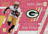 2017 Aaron Jones Panini Unparalleled ROOKIE PINK 206/299 RC #263 Green Bay Packers