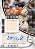 2025 Matt Chapman Topps MAJOR LEAGUE MATERIAL AUTOGRAPH 29/50 AUTO GAME-USED BAT #MLMAR-MC San Francisco Giants