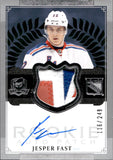 2013-14 Jesper Fast Upper Deck The Cup ROOKIE PATCH AUTOGRAPH RC AUTO 116/249 #103 New York Rangers