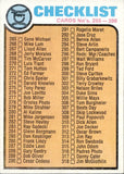 1973 Topps CHECKLIST 265-396 #338 *UNMARKED*