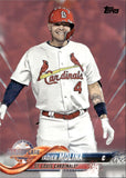 2018 Yadier Molina Topps UPDATE MOTHER'S DAY HOT PINK 35/50 #US60 St. Louis Cardinals