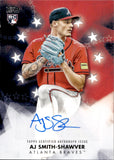 2024 AJ Smith-Shawver Topps BASEBALL STARS AUTOGRAPH ROOKIE AUTO RC #BSA-AS Atlanta Braves