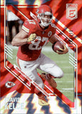 2021 Travis Kelce Panini Donruss Elite ASPIRATIONS SHIMMER 4/499 #44 Kansas City Chiefs