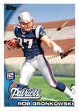 2010 Rob Gronkowski Topps ROOKIE RC #148 New England Patriots