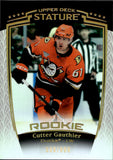 2024-25 Cutter Gauthier Upper Deck Stature ROOKIE 509/999 RC #38 Anaheim Ducks