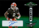 2024 DJ Lagway Leaf Electrum AVENUE GREEN FOIL AUTOGRAPH ROOKIE AUTO RC 3/5 #EAA-DJL Florida Gators