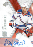 2021-22 Alexis Lafreniere Upper Deck SPX AUTOGRAPH AUTO #13 New York Rangers