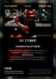 2025 Sal Stewart Pulse FUTURES AUTOGRAPH 9/25 AUTO #PBAF-SS Cincinnati Reds