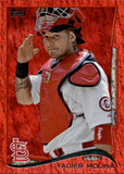 2014 Yadier Molina Topps RED HOT FOIL #57 St. Louis Cardinals 1