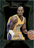 2014-15 Kobe Bryant Panini Select #20 Los Angeles Lakers 4