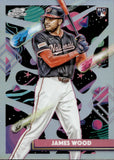 2025 James Wood Topps Cosmic Chrome REFRACTOR ROOKIE RC #1 Washington Nationals