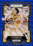 2024 Caitlin Clark Panini Prizm Draft Picks BLUE WAVE PRIZM ROOKIE 28/249 RC #57 Iowa Hawkeyes Indiana Fever