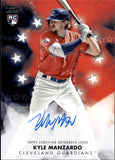 2024 Kyle Manzardo Topps BASEBALL STARS AUTOGRAPH ROOKIE AUTO RC #BSA-KM Cleveland Guardians
