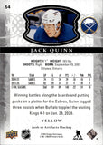 2026-27 Jack Quinn Upper Deck Artifacts YELLOW 12/50 #54 Buffalo Sabres