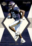 1998 Randy Moss Upper Deck Black Diamond WHITE ONYX ROOKIE 993/2250 RC #ONi8 Minnesota Vikings
