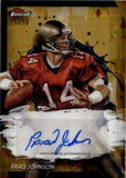 2024 Brad Johnson Topps Finest GOLD GEOMETRIC REFRACTOR AUTOGRAPH 15/50 AUTO #FA-BJ Tampa Bay Buccaneers