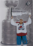 2025-26 Nathan MacKinnon Upper Deck SPx 34.5 LBS STANLEY CUP DIE-CUT #SC-8 Colorado Avalanche