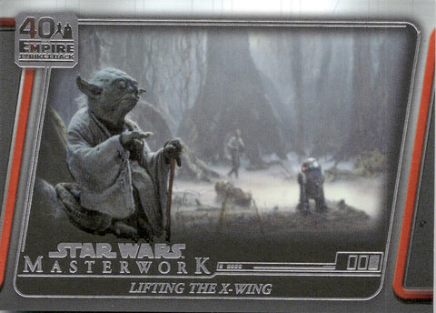 2020 Lifting The X-Wing Topps Star Wars Masterwork THE EMPIRE STRIKES BACK 40TH ANNIVERSARY CANVAS #ESB-18