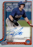 2025 Sam Antonacci Topps Pro Debut CHROME REFRACTOR AUTOGRAPH 93/199 AUTO #PDC-109 Chicago White Sox