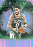 2024-25 Jayson Tatum Panini Origins NEON STRIPES 9/49 #37 Boston Celtics