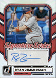 2026 Ryan Zimmerman Panini Donruss SIGNATURE SERIES AUTOGRAPH AUTO #SS-RZ Washington Nationals