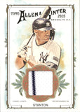 2025 Giancarlo Stanton Topps Allen & Ginter RELIC GAME-USED MEMORABILIA JERSEY #AGR-GS New York Yankees