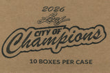 2026 Leaf City of Champions Multi-Sport Hobby, 10 Box Case *RELEASES 10/7*