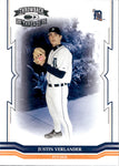 2005 Justin Verlander Donruss Throwback Threads ROOKIE RC #213 Detroit Tigers