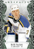 2025-26 Keith Tkachuk Upper Deck Artifacts EMERALD MATERIAL 11/25 JERSEY PATCH #161 St. Louis Blues