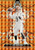 2024 Joe Burrow Panini Mosaic ORANGE PRIZM 90/199 #43 Cincinnati Bengals