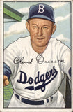 1952 Charlie Dressen Bowman #188 Brooklyn Dodgers 2 BV$25