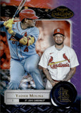 2022 Yadier Molina Topps Gold Label PURPLE 20/35 #45 St. Louis Cardinals