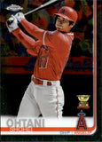 2019 Shohei Ohtani Topps Chrome #1 Los Angeles Angels 17
