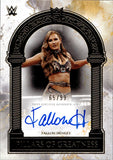 2025 Fallon Henley Topps Royalty WWE PILLARS OF GREATNESS SIGNATURES AUTO 65/99 AUTOGRAPH #PGS-FHE NXT