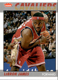 2007-08 LeBron James Fleer 1987-88 RETRO VARIATION #87R-66 Cleveland Cavaliers