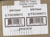 2025/26 Topps Cosmic Chrome Basketball Hobby, 8 Box Case *RELEASES 4/29*