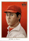 2020 Shohei Ohtani Panini Diamond Kings DK 206 #DK9 Los Angeles Angels