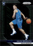 2018-19 Jalen Brunson Panini Prizm ROOKIE RC #250 Dallas Mavericks 1