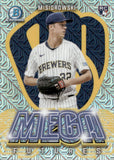 2026 Jacob Misiorowski Bowman Chrome MEGA FUTURES MOJO REFRACTOR ROOKIE RC #MF-20 Milwaukee Brewers